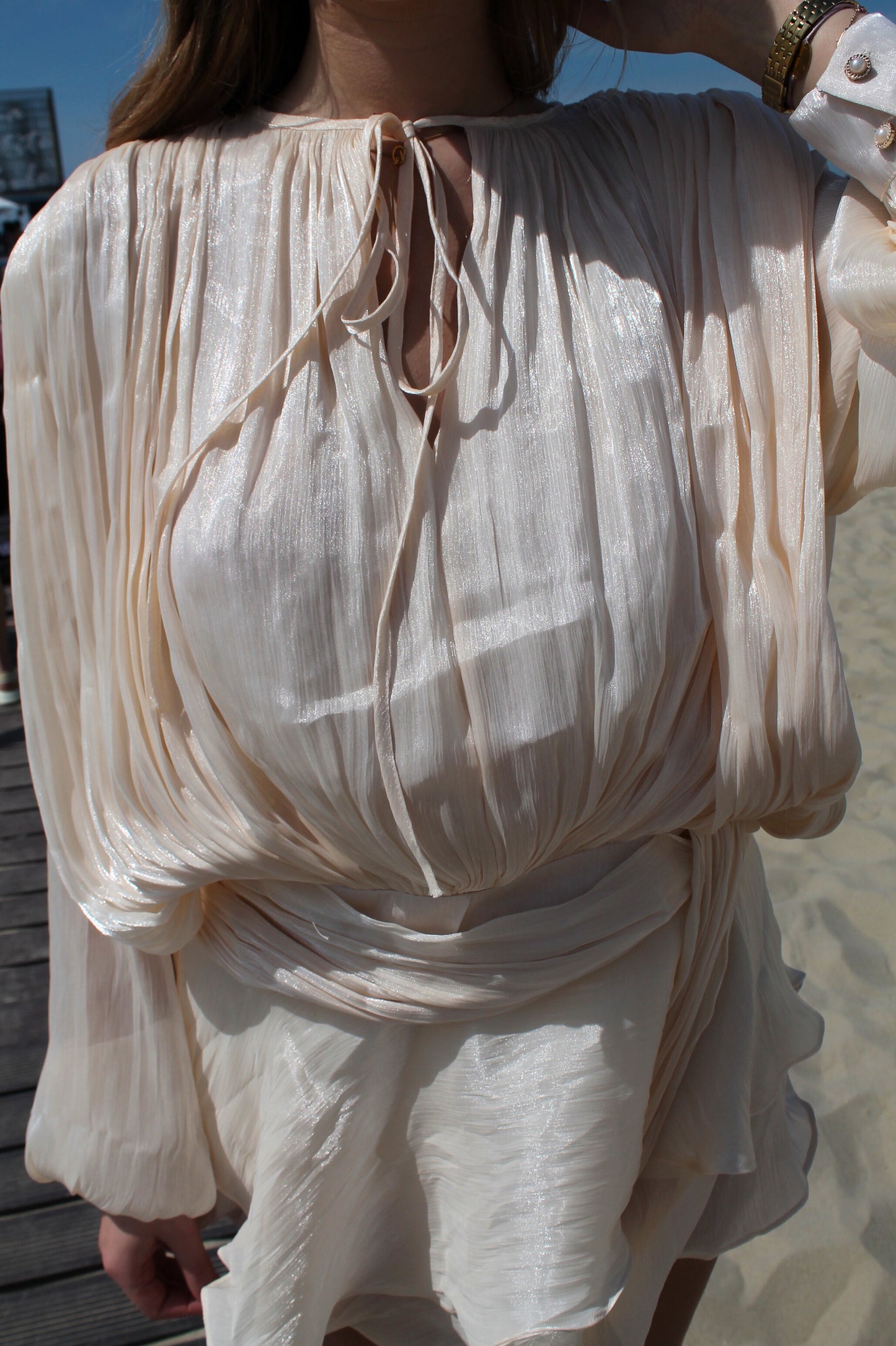 Robe Lueur de Champagne