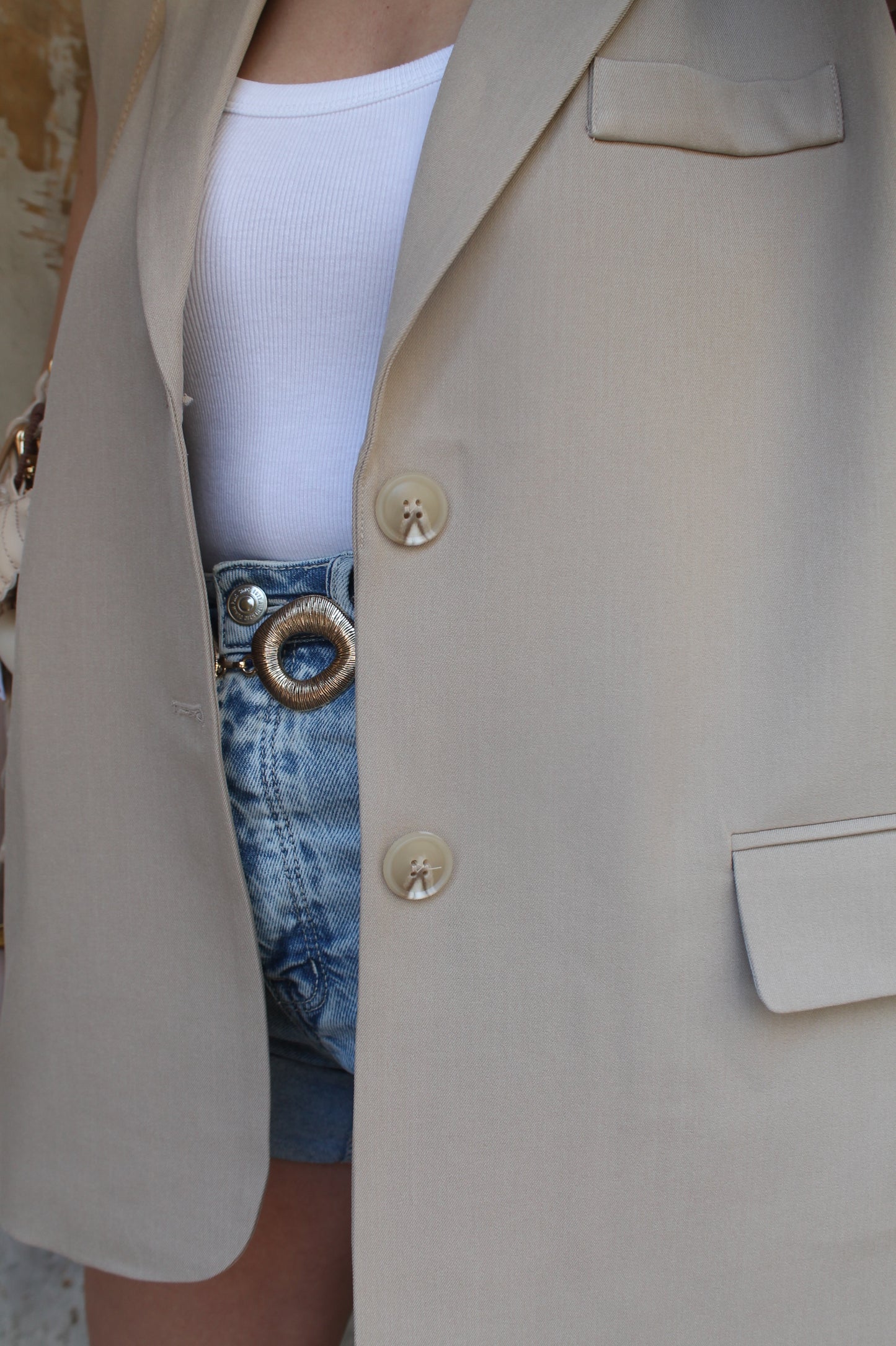 Blazer Split Back