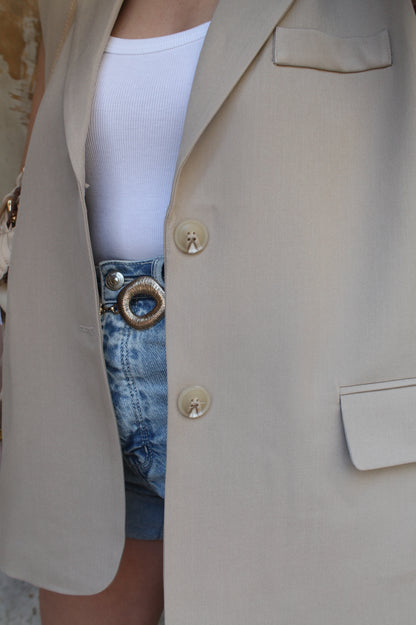 Blazer Split Back