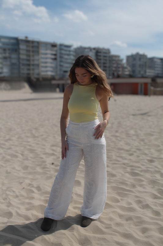 Pantalon Sunny Broderie