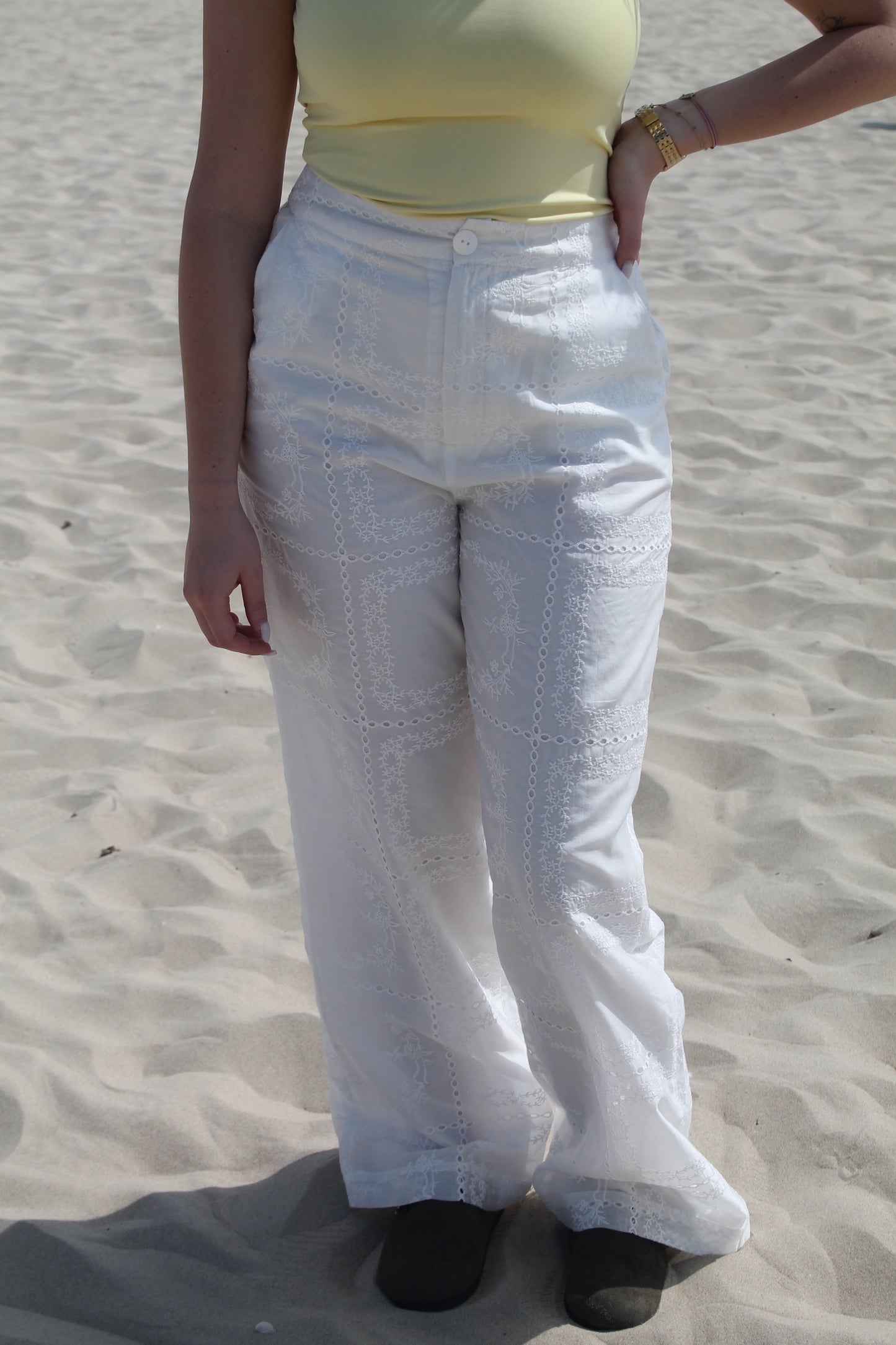 Pantalon Sunny Broderie