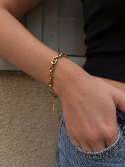 Bracelet Chaîne Alma - Maille