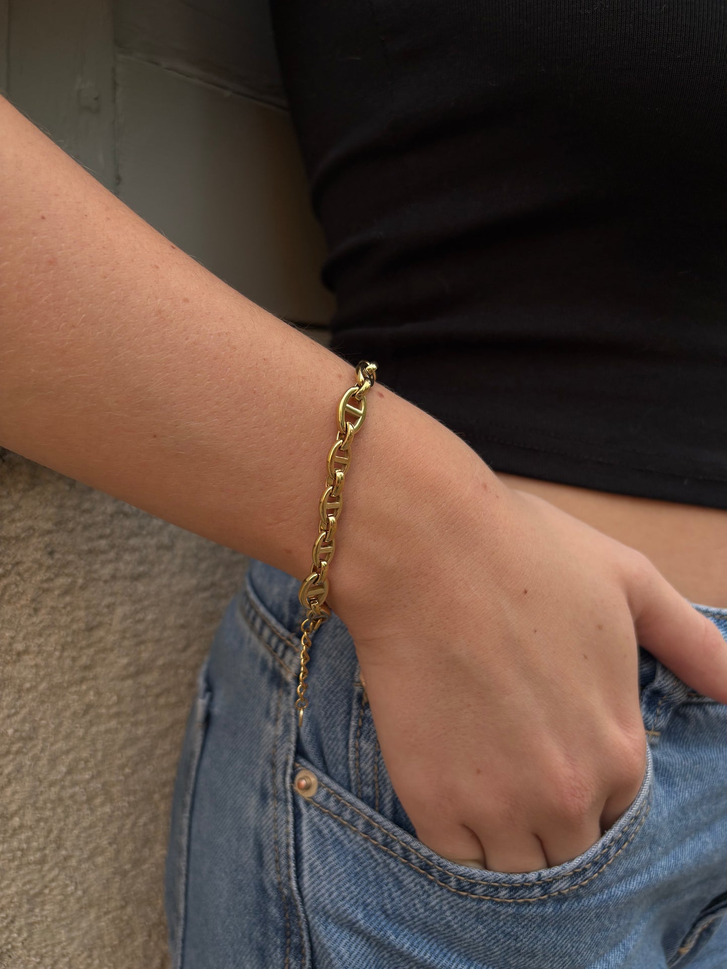 Bracelet Chaîne Alma - Maille