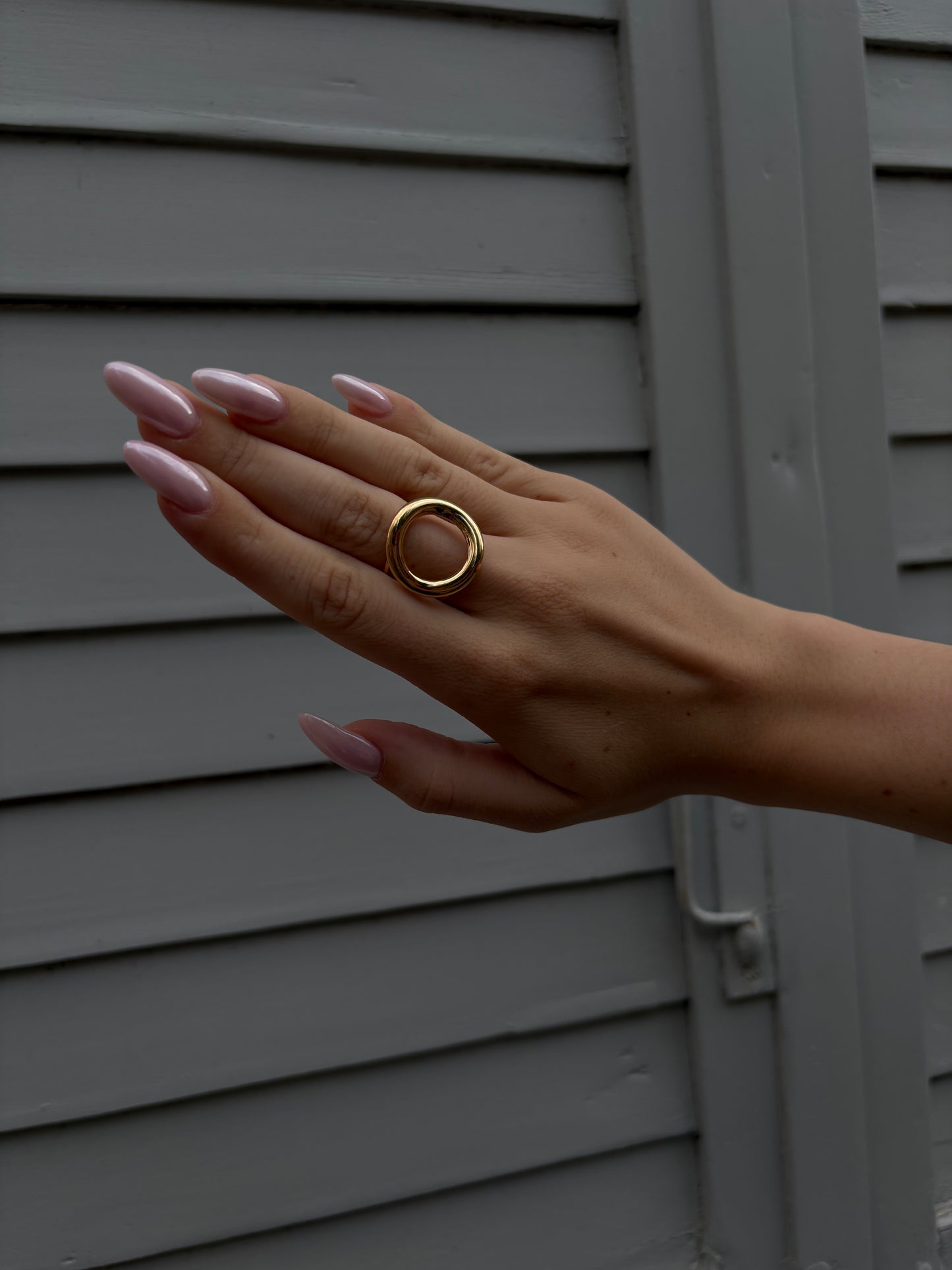 Bague Ajustable Alba - Acier inoxydable
