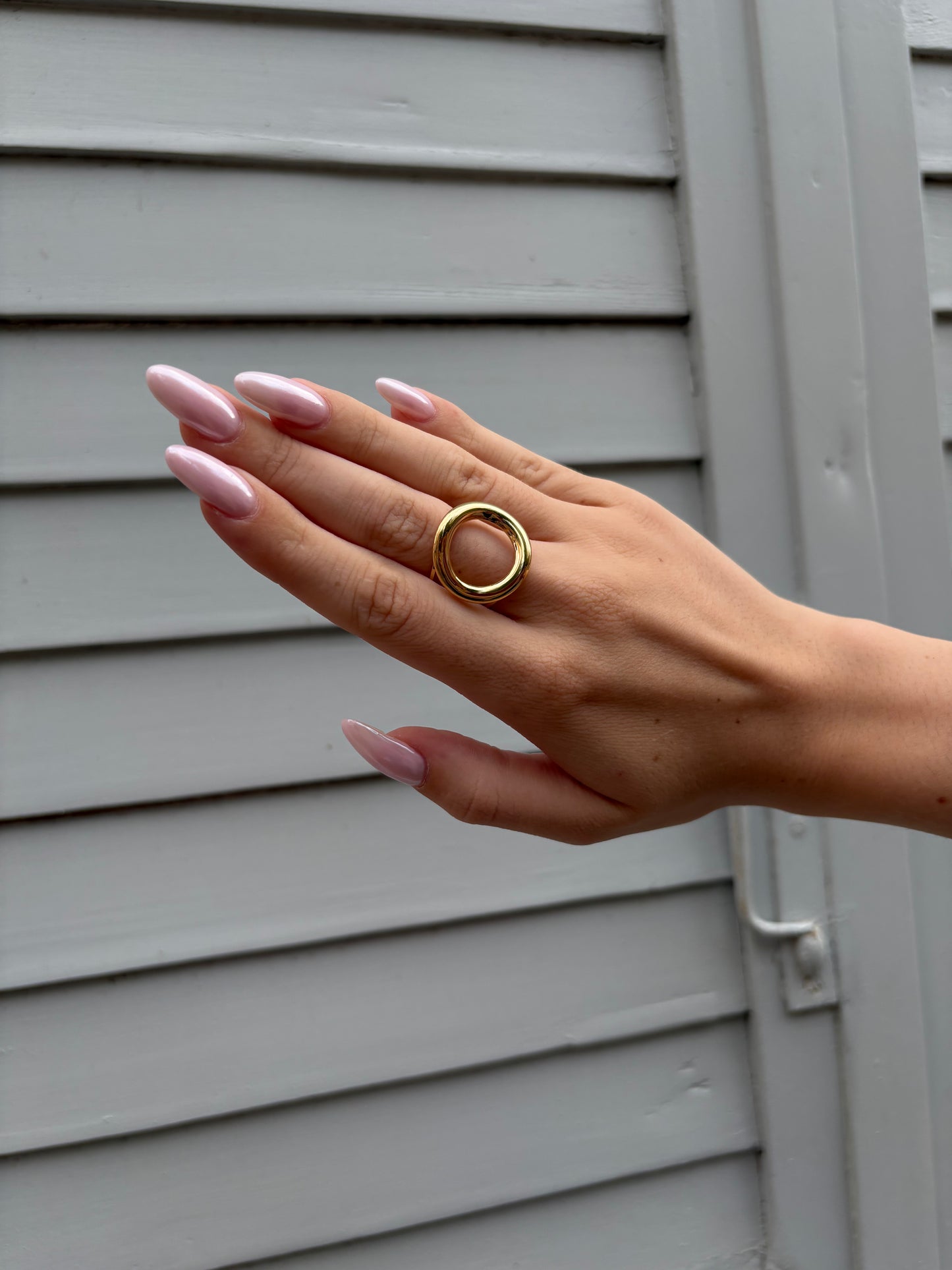 Bague Ajustable Alba - Acier inoxydable